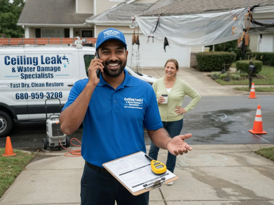 Ceiling Leak Cleanup Crockett, VA FAQs